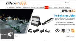 Desktop Screenshot of envisionledlighting.com